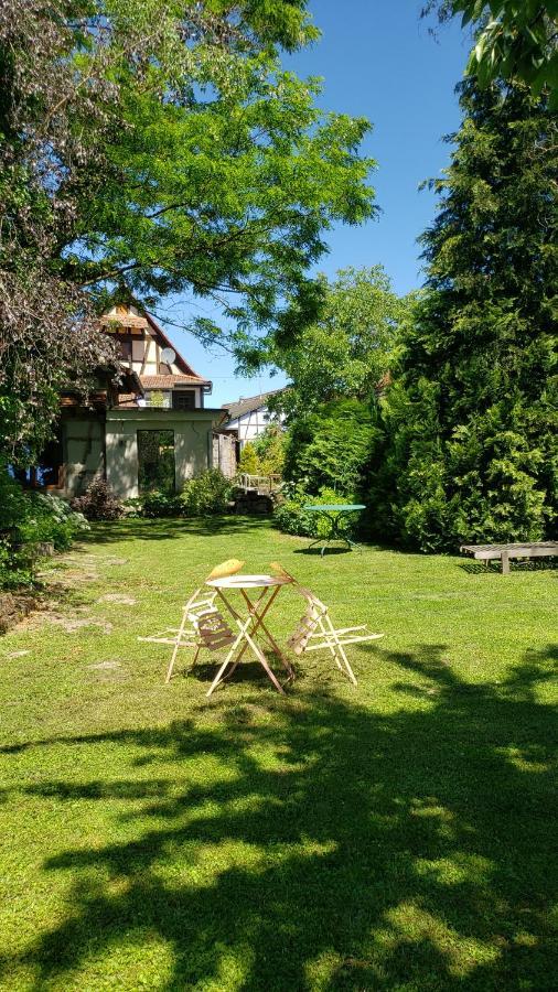 Gite A La Petite Fontaine-Plain Pied-Maison Alsacienne Renovee Avec Passion-4 Pers-4Nuitees Minimum Langensoultzbach Eksteriør bilde